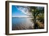 A View from a High Point over Heather and Fields in England-Will Wilkinson-Framed Photographic Print