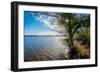 A View from a High Point over Heather and Fields in England-Will Wilkinson-Framed Photographic Print