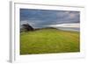 A View from a High Point over Heather and Fields in England-Will Wilkinson-Framed Photographic Print