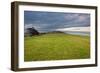 A View from a High Point over Heather and Fields in England-Will Wilkinson-Framed Photographic Print