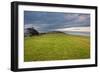 A View from a High Point over Heather and Fields in England-Will Wilkinson-Framed Photographic Print