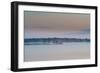 A View from a High Point over Heather and Fields in England-Will Wilkinson-Framed Photographic Print