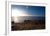 A View from a High Point over Heather and Fields in England-Will Wilkinson-Framed Photographic Print