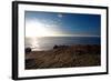 A View from a High Point over Heather and Fields in England-Will Wilkinson-Framed Photographic Print