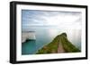 A View from a High Point over Heather and Fields in England-Will Wilkinson-Framed Photographic Print