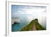 A View from a High Point over Heather and Fields in England-Will Wilkinson-Framed Photographic Print