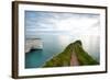 A View from a High Point over Heather and Fields in England-Will Wilkinson-Framed Photographic Print