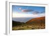 A View from a High Point over Heather and Fields in England-Will Wilkinson-Framed Photographic Print