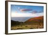 A View from a High Point over Heather and Fields in England-Will Wilkinson-Framed Photographic Print