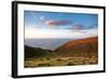 A View from a High Point over Heather and Fields in England-Will Wilkinson-Framed Photographic Print