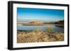 A View from a High Point over Heather and Fields in England-Will Wilkinson-Framed Photographic Print