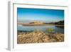 A View from a High Point over Heather and Fields in England-Will Wilkinson-Framed Photographic Print