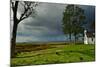 A View from a High Point over Heather and Fields in England-Will Wilkinson-Mounted Photographic Print