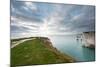 A View from a High Point over Heather and Fields in England-Will Wilkinson-Mounted Photographic Print