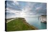 A View from a High Point over Heather and Fields in England-Will Wilkinson-Stretched Canvas