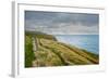 A View from a High Point over Heather and Fields in England-Will Wilkinson-Framed Photographic Print