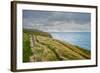 A View from a High Point over Heather and Fields in England-Will Wilkinson-Framed Photographic Print