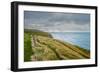 A View from a High Point over Heather and Fields in England-Will Wilkinson-Framed Photographic Print