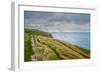 A View from a High Point over Heather and Fields in England-Will Wilkinson-Framed Photographic Print