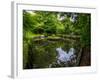 A View from a High Point over Heather and Fields in England-Will Wilkinson-Framed Photographic Print