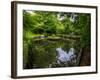 A View from a High Point over Heather and Fields in England-Will Wilkinson-Framed Photographic Print