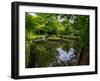 A View from a High Point over Heather and Fields in England-Will Wilkinson-Framed Photographic Print