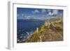 A view from Clogher Head towards Sybil Point, at the western end of the Dingle Peninsula, County Ke-Nigel Hicks-Framed Photographic Print