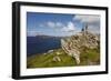 A view from Clogher Head towards Sybil Point, at the western end of the Dingle Peninsula, County Ke-Nigel Hicks-Framed Photographic Print