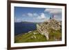 A view from Clogher Head towards Sybil Point, at the western end of the Dingle Peninsula, County Ke-Nigel Hicks-Framed Photographic Print