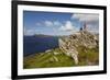 A view from Clogher Head towards Sybil Point, at the western end of the Dingle Peninsula, County Ke-Nigel Hicks-Framed Photographic Print