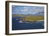 A view from Clogher Head towards Sybil Point, at the western end of the Dingle Peninsula, County Ke-Nigel Hicks-Framed Photographic Print