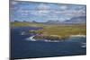 A view from Clogher Head towards Sybil Point, at the western end of the Dingle Peninsula, County Ke-Nigel Hicks-Mounted Photographic Print