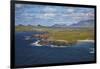 A view from Clogher Head towards Sybil Point, at the western end of the Dingle Peninsula, County Ke-Nigel Hicks-Framed Photographic Print