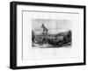 A View from Norbury, Surrey, 19th Century-William Radclyffe-Framed Giclee Print