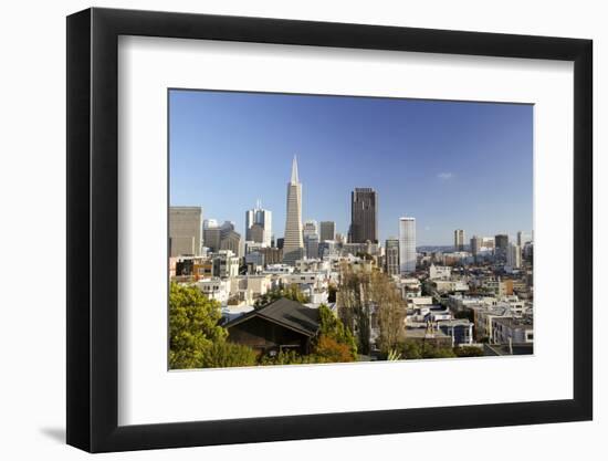 A View from Telegraph Hill, San Francisco, California, USA-Susan Pease-Framed Photographic Print