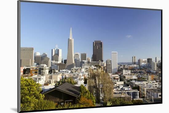 A View from Telegraph Hill, San Francisco, California, USA-Susan Pease-Mounted Photographic Print
