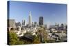 A View from Telegraph Hill, San Francisco, California, USA-Susan Pease-Stretched Canvas