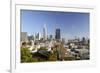 A View from Telegraph Hill, San Francisco, California, USA-Susan Pease-Framed Photographic Print