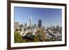 A View from Telegraph Hill, San Francisco, California, USA-Susan Pease-Framed Photographic Print