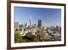 A View from Telegraph Hill, San Francisco, California, USA-Susan Pease-Framed Photographic Print