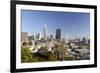 A View from Telegraph Hill, San Francisco, California, USA-Susan Pease-Framed Photographic Print