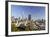 A View from Telegraph Hill, San Francisco, California, USA-Susan Pease-Framed Photographic Print