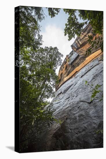 A View from the Base of Sigiriya (Lion Rock), UNESCO World Heritage Site, Sri Lanka, Asia-Charlie-Stretched Canvas