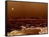 A View from the Edge of the Southern Polar Cap of Mars-null-Framed Stretched Canvas