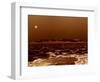 A View from the Edge of the Southern Polar Cap of Mars-null-Framed Photographic Print