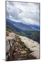 A View from the Mountain Track (Tourist Route), Ben Nevis, Highlands, Scotland-Charlie Harding-Mounted Photographic Print