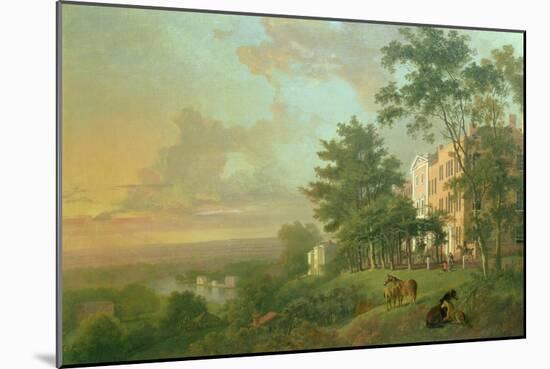 A View from the Terrace, Richmond Hill-Carl Frederic Aagaard-Mounted Giclee Print