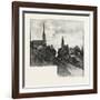 A View in Belleville, Canada, Nineteenth Century-null-Framed Giclee Print