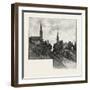 A View in Belleville, Canada, Nineteenth Century-null-Framed Giclee Print