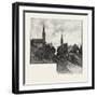 A View in Belleville, Canada, Nineteenth Century-null-Framed Giclee Print